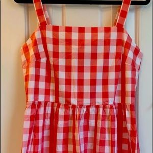J crew gingham dress